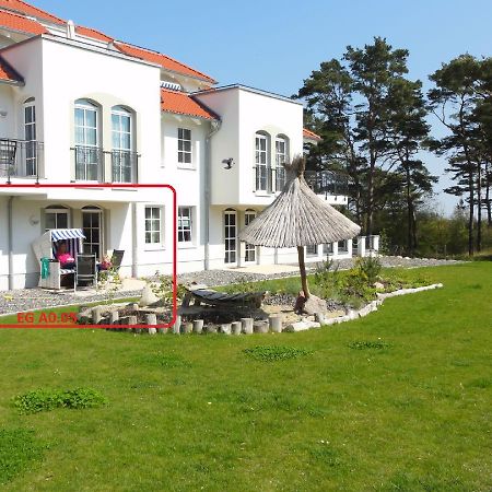 3 Zimmer Ferienwohnung Haus Meeresblick Mit Meerblick A005 Mit Suedterrasse Und Strandkorb Baabe Exterior photo